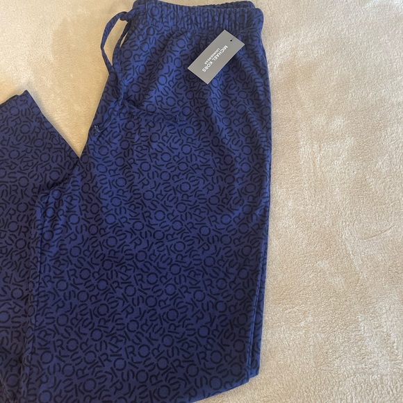 ***SOLD***Michael Kors Soft Drawstring Logo Lounge Pants - Size M - Picture 2 of 13